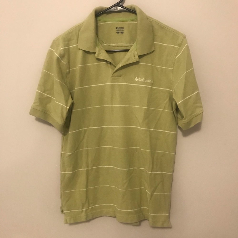 Men’s Short Sleeve Columbia Polo Size M
